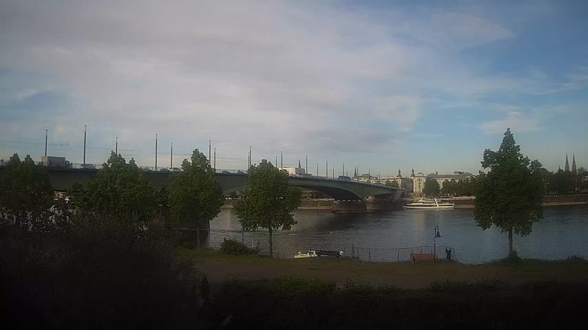 Archiv Foto Webcam Kennedybrücke in Bonn