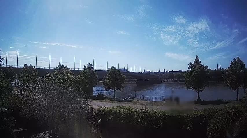 Archiv Foto Webcam Kennedybrücke in Bonn