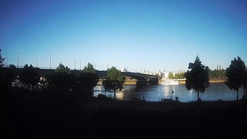 Archiv Foto Webcam Kennedybrücke in Bonn