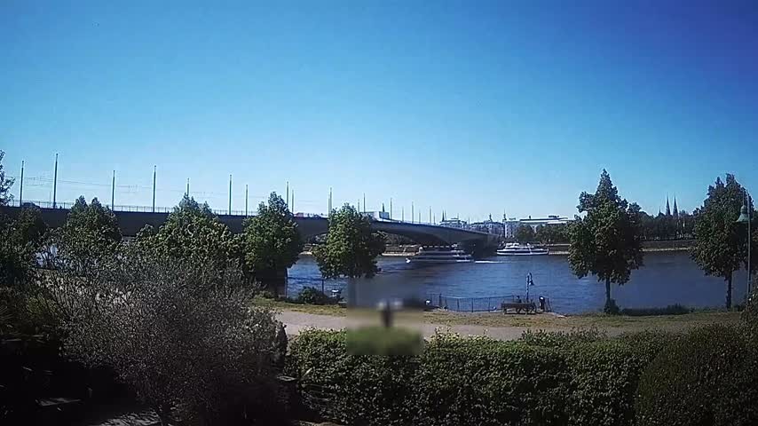 Archiv Foto Webcam Kennedybrücke in Bonn