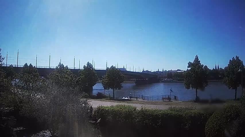 Archiv Foto Webcam Kennedybrücke in Bonn