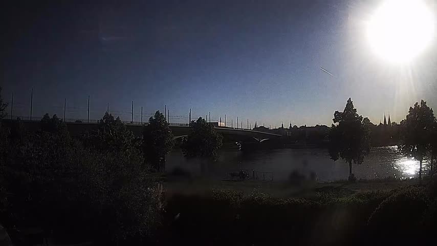 Archiv Foto Webcam Kennedybrücke in Bonn