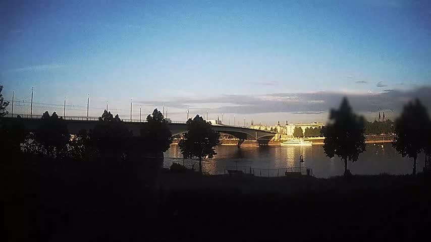 Archiv Foto Webcam Kennedybrücke in Bonn