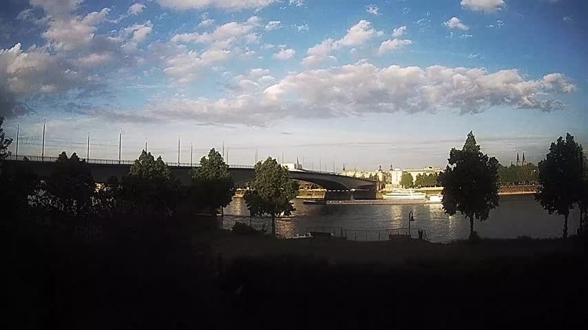 Archiv Foto Webcam Kennedybrücke in Bonn