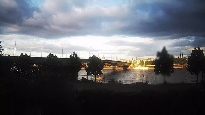 Archiv Foto Webcam Kennedybrücke in Bonn