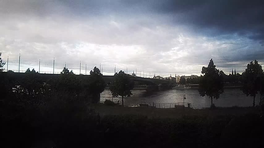 Archiv Foto Webcam Kennedybrücke in Bonn