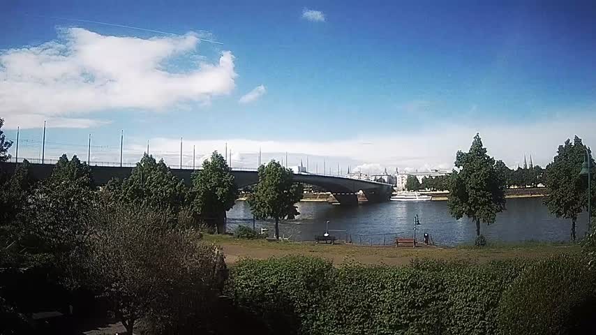 Archiv Foto Webcam Kennedybrücke in Bonn