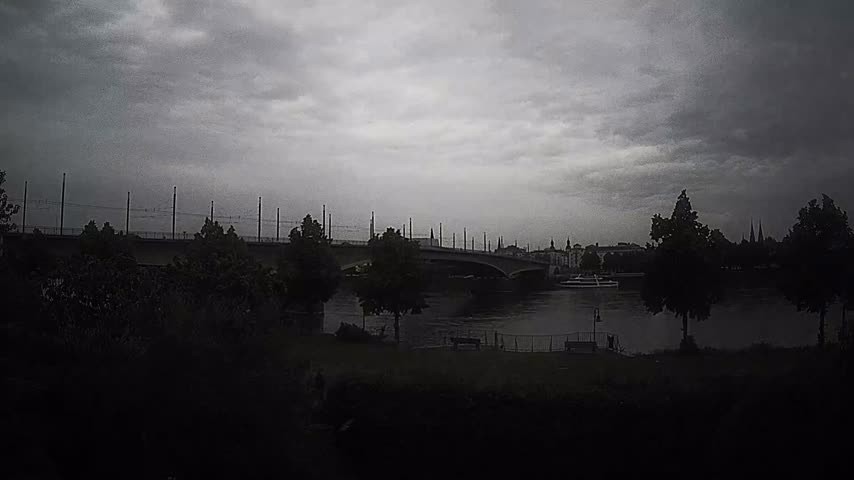 Archiv Foto Webcam Kennedybrücke in Bonn