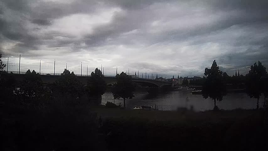 Archiv Foto Webcam Kennedybrücke in Bonn