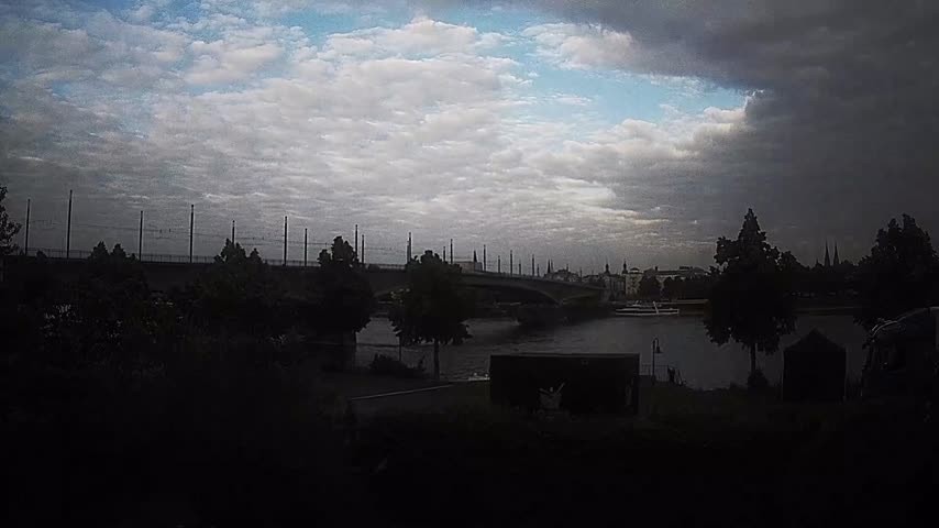 Archived image Webcam Kennedy Bridge in Bonn