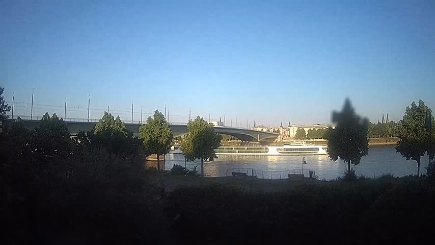Archived image Webcam Kennedy Bridge in Bonn