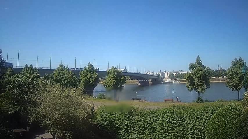 Archived image Webcam Kennedy Bridge in Bonn