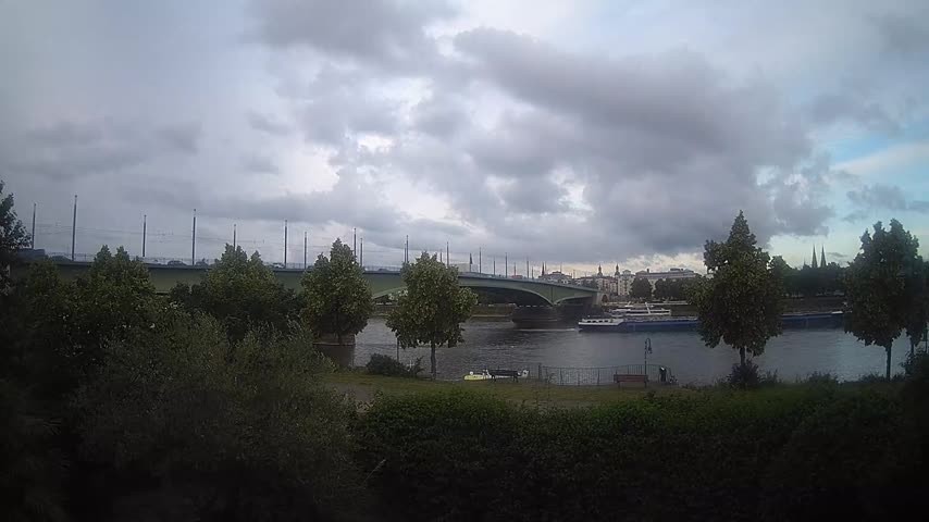 Archiv Foto Webcam Kennedybrücke in Bonn