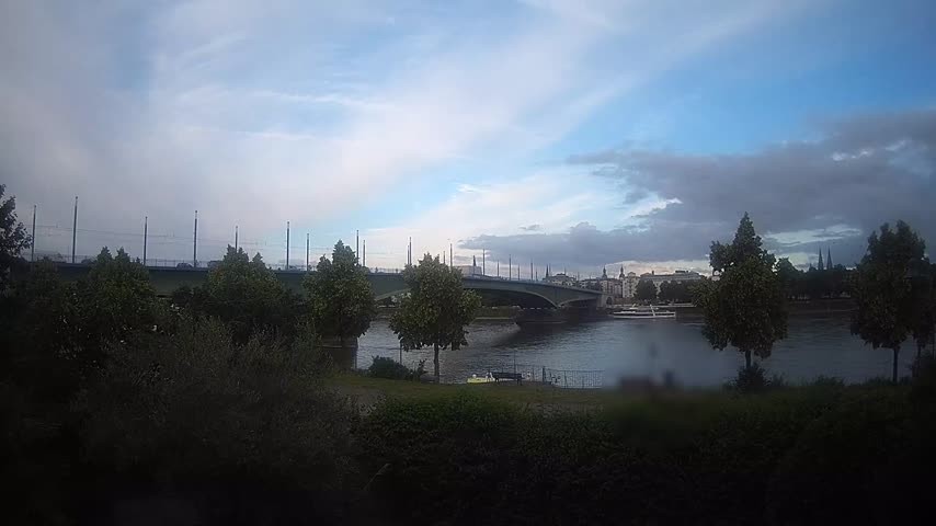 Archiv Foto Webcam Kennedybrücke in Bonn