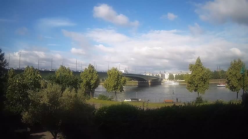 Archiv Foto Webcam Kennedybrücke in Bonn