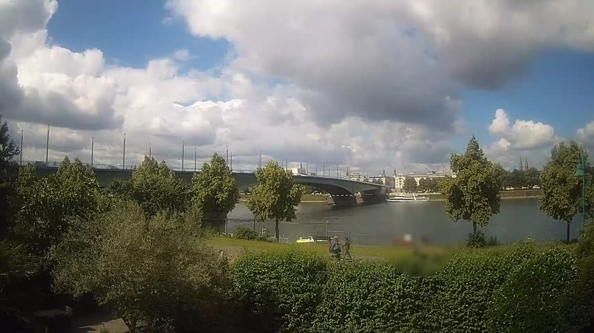 Archiv Foto Webcam Kennedybrücke in Bonn