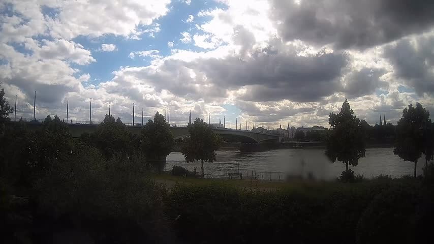 Archiv Foto Webcam Kennedybrücke in Bonn