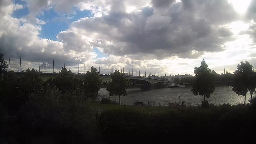 Archiv Foto Webcam Kennedybrücke in Bonn