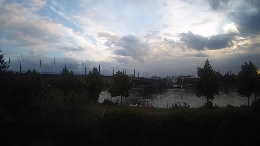 Archiv Foto Webcam Kennedybrücke in Bonn