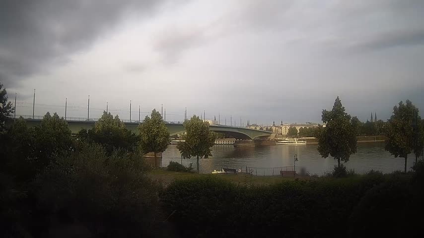 Archiv Foto Webcam Kennedybrücke in Bonn
