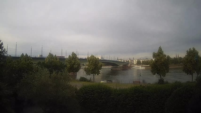 Archiv Foto Webcam Kennedybrücke in Bonn