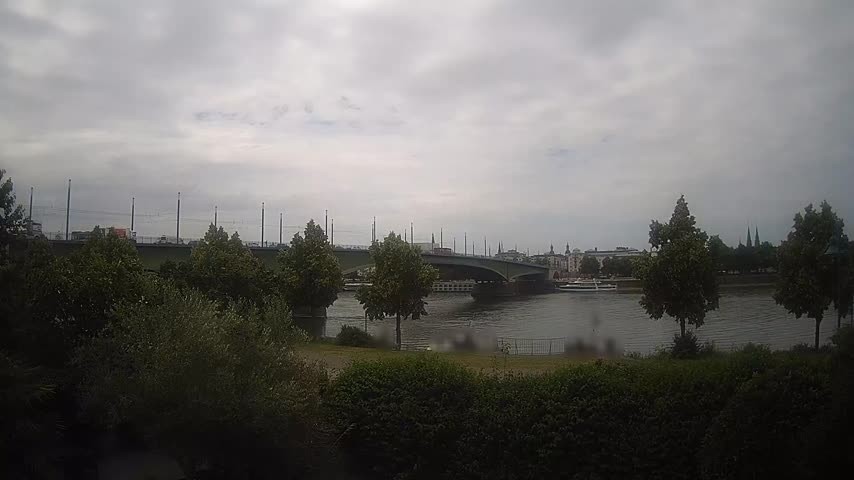 Archiv Foto Webcam Kennedybrücke in Bonn