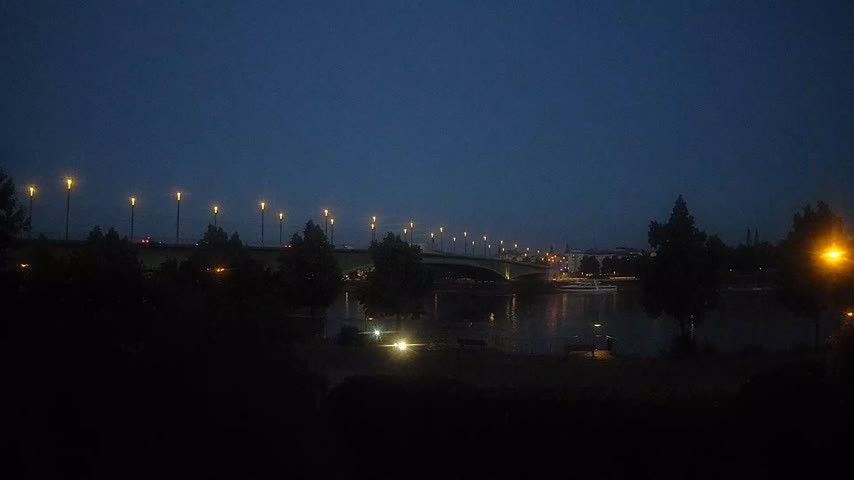 Archiv Foto Webcam Kennedybrücke in Bonn