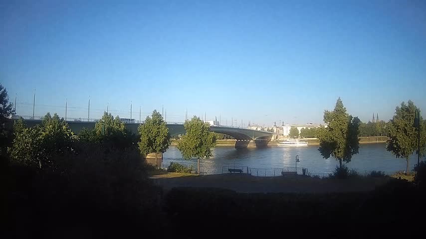 Archiv Foto Webcam Kennedybrücke in Bonn