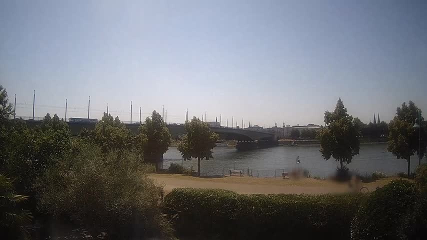 Archiv Foto Webcam Kennedybrücke in Bonn