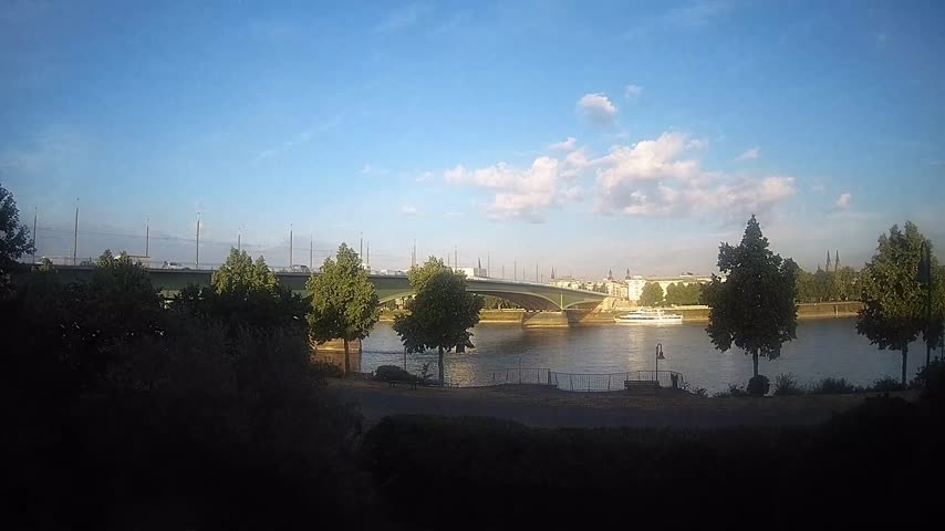 Archiv Foto Webcam Kennedybrücke in Bonn