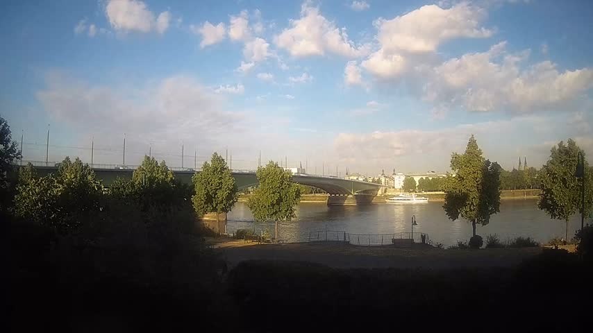 Archiv Foto Webcam Kennedybrücke in Bonn