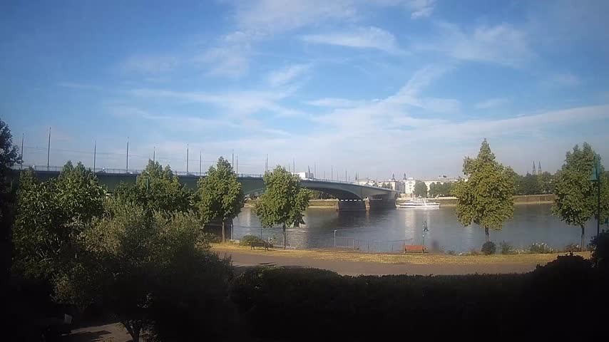 Archiv Foto Webcam Kennedybrücke in Bonn