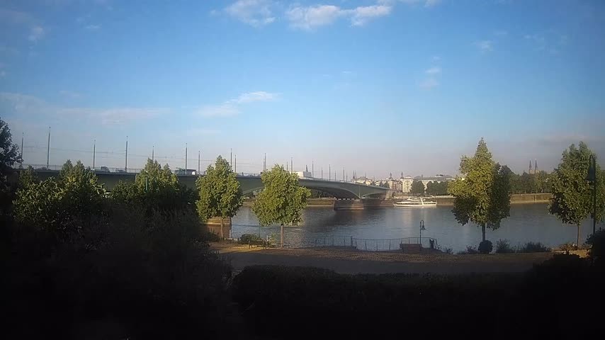 Archiv Foto Webcam Kennedybrücke in Bonn