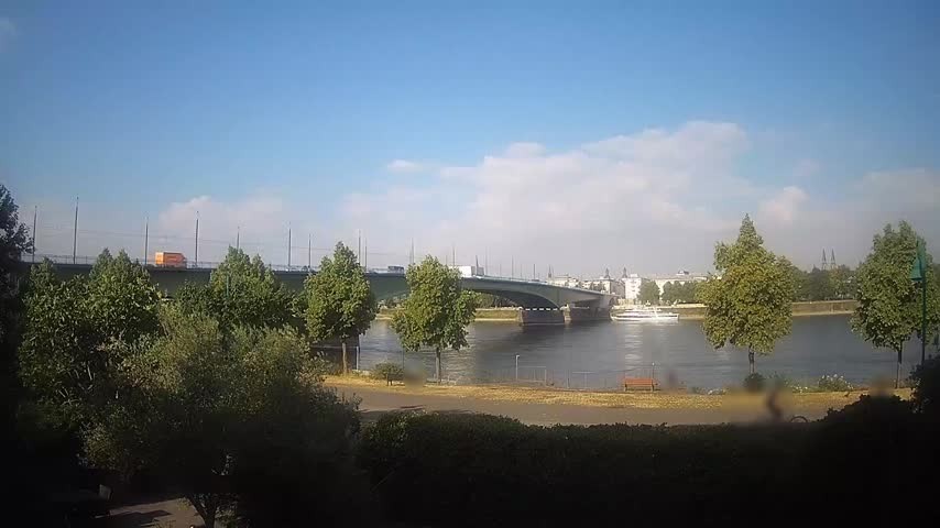 Archiv Foto Webcam Kennedybrücke in Bonn