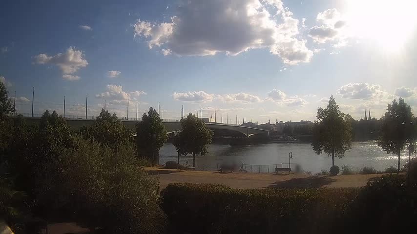 Archiv Foto Webcam Kennedybrücke in Bonn