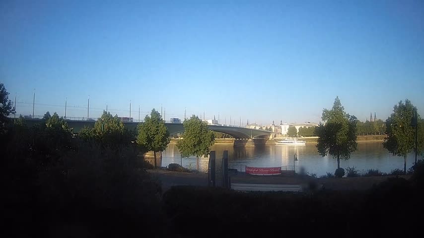 Archiv Foto Webcam Kennedybrücke in Bonn