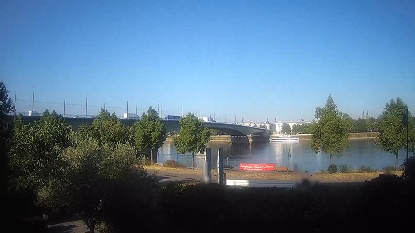Archiv Foto Webcam Kennedybrücke in Bonn