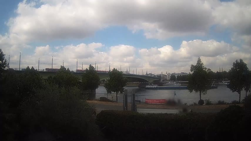 Archiv Foto Webcam Kennedybrücke in Bonn