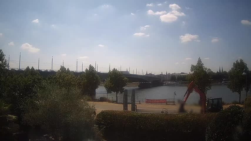 Archiv Foto Webcam Kennedybrücke in Bonn