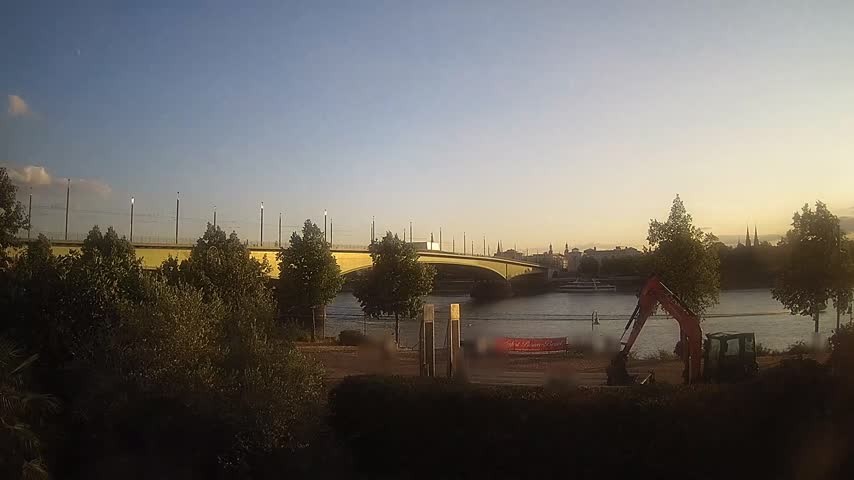 Archiv Foto Webcam Kennedybrücke in Bonn