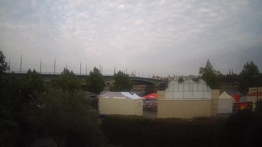 Archiv Foto Webcam Kennedybrücke in Bonn