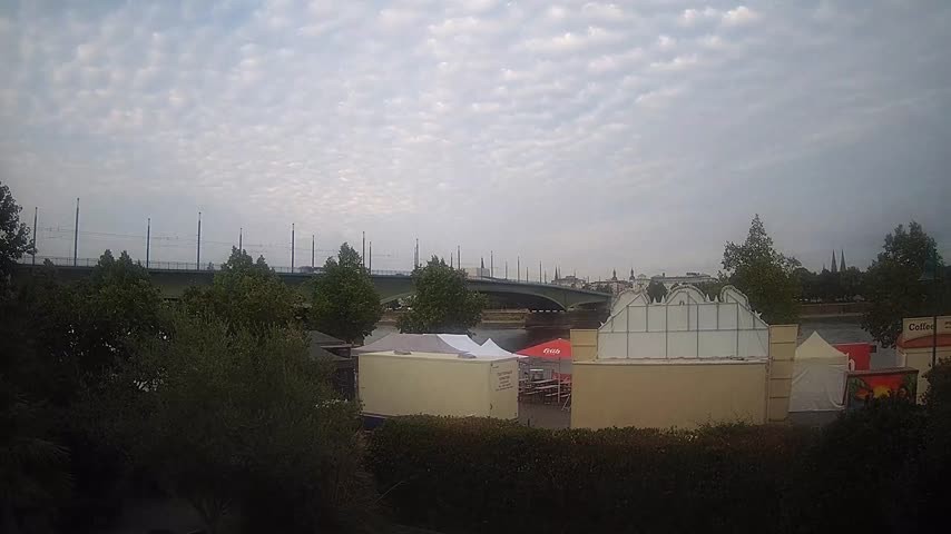 Archiv Foto Webcam Kennedybrücke in Bonn