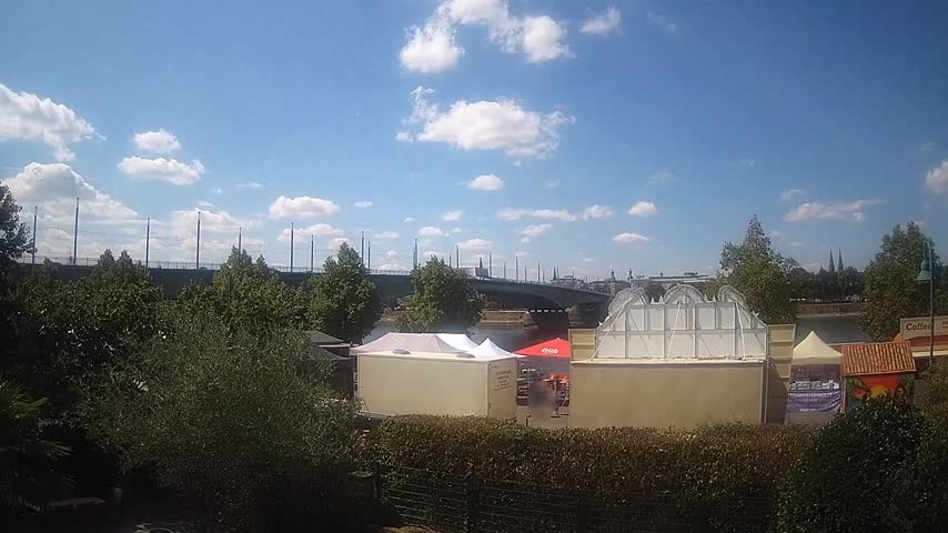 Archiv Foto Webcam Kennedybrücke in Bonn