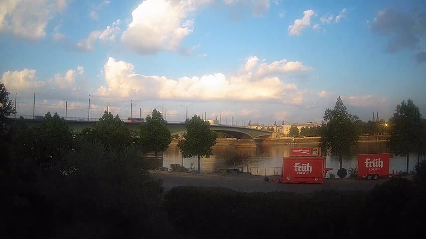Archiv Foto Webcam Kennedybrücke in Bonn