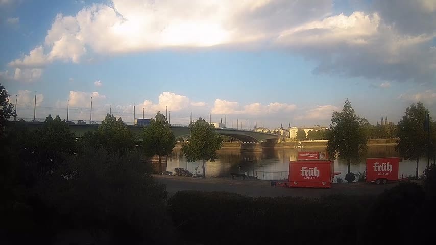 Archiv Foto Webcam Kennedybrücke in Bonn