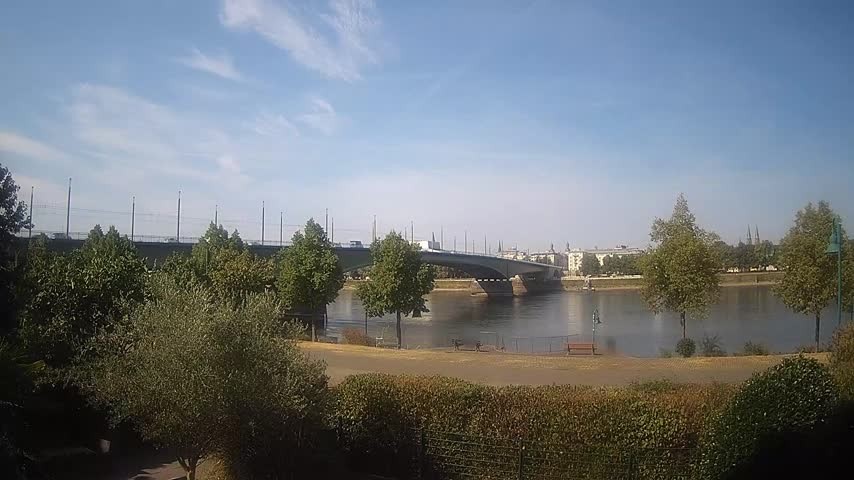 Archiv Foto Webcam Kennedybrücke in Bonn