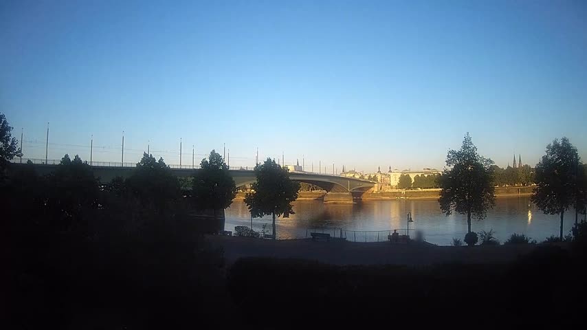 Archiv Foto Webcam Kennedybrücke in Bonn