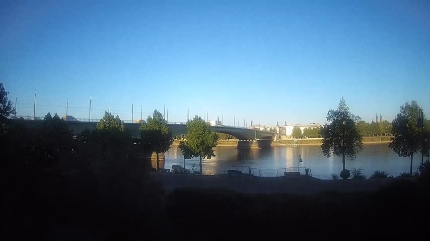 Archiv Foto Webcam Kennedybrücke in Bonn