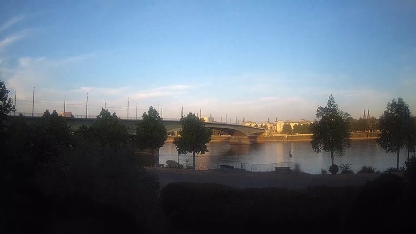 Archiv Foto Webcam Kennedybrücke in Bonn