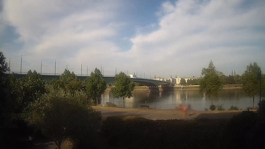 Archiv Foto Webcam Kennedybrücke in Bonn